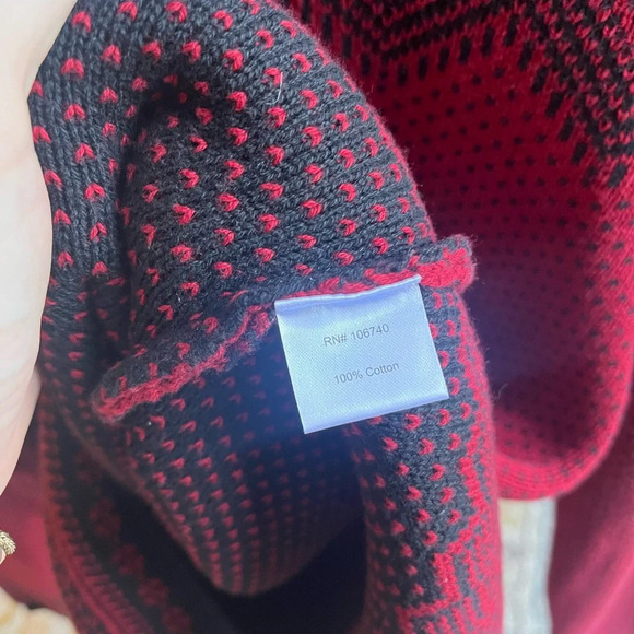 NorthStyle Cotton snowflake sweater size small - Picture 6 of 6